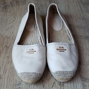 Coach Leather Espadrilles